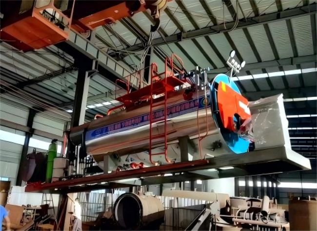 出口馬來西亞2噸臥式燃油氣蒸汽鍋爐(撬裝一體化)